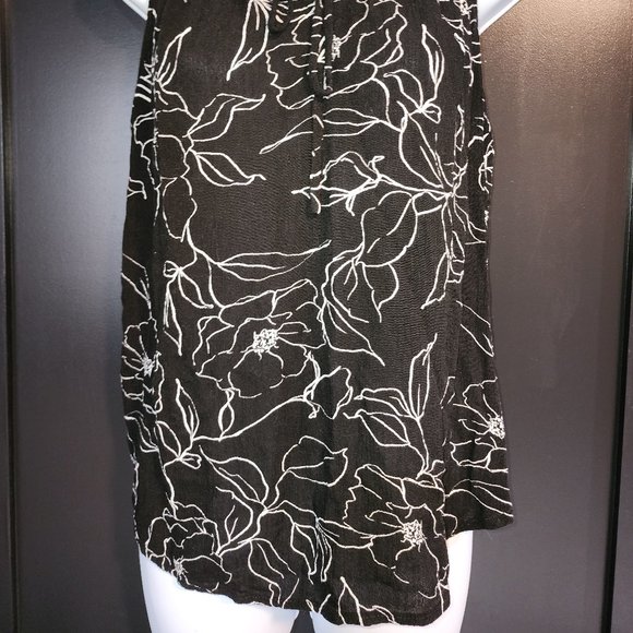 Bombeau Floral Top Sz L - Picture 2 of 2